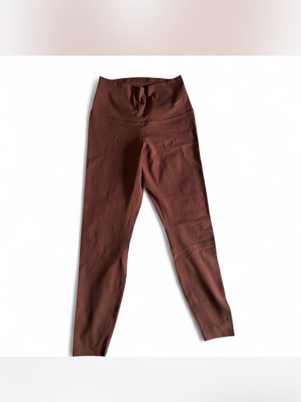 Nike Zenvy Rust-Brown High-Waist Leggings - Picture 2 of 3